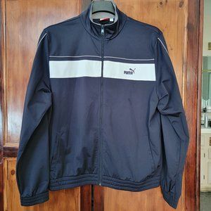 Puma jacket. Black
